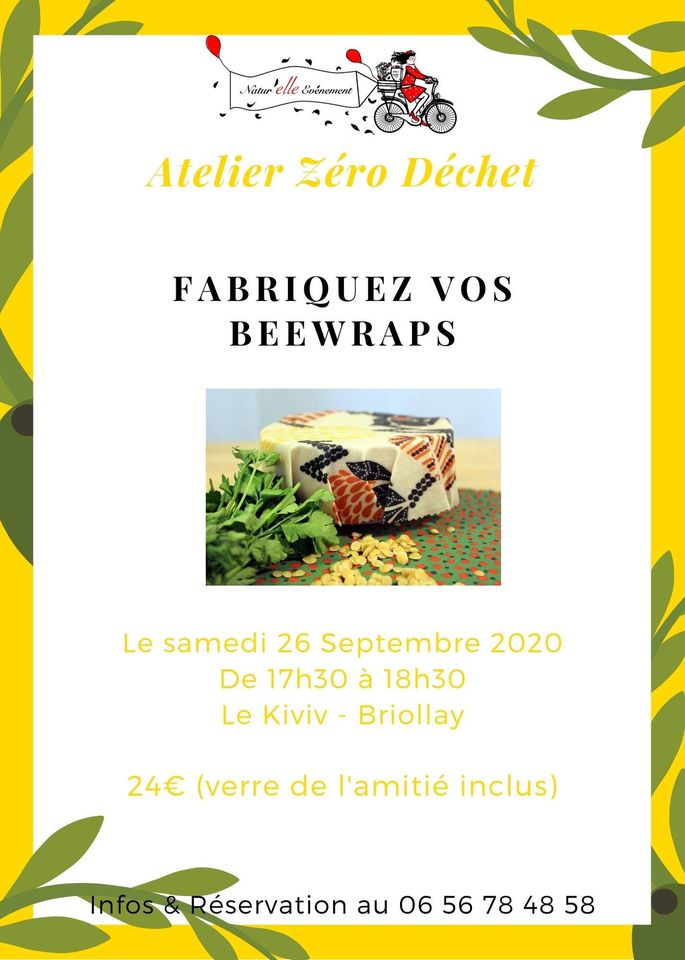 Atelier zero dechet Beewrap