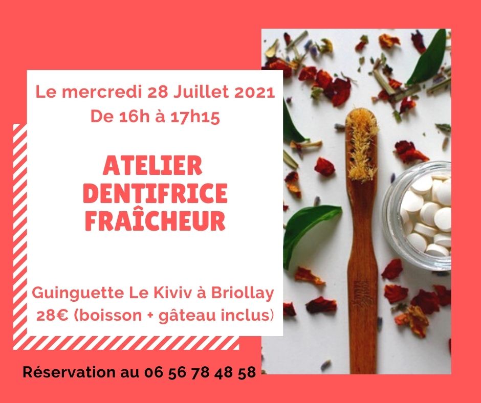 Atelier création dentifrice Kiviv