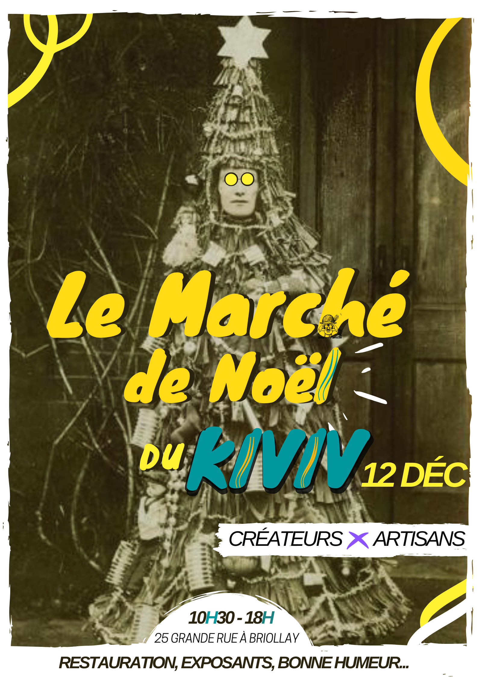 Marché de noel briollay 12 décembre createur et artisans
