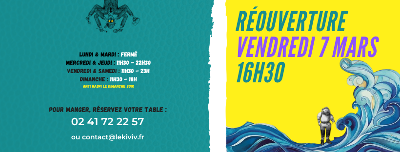 Reouverture le 7 mars