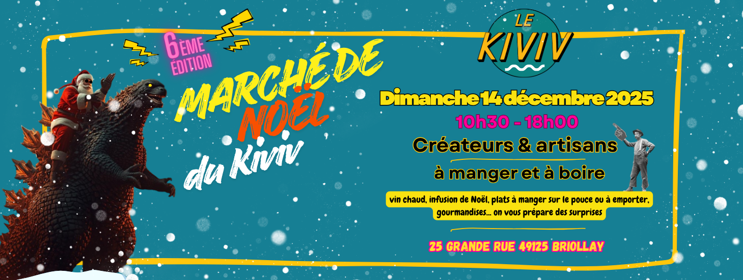 noel au Kiviv marché le 14 décembre à Briollay