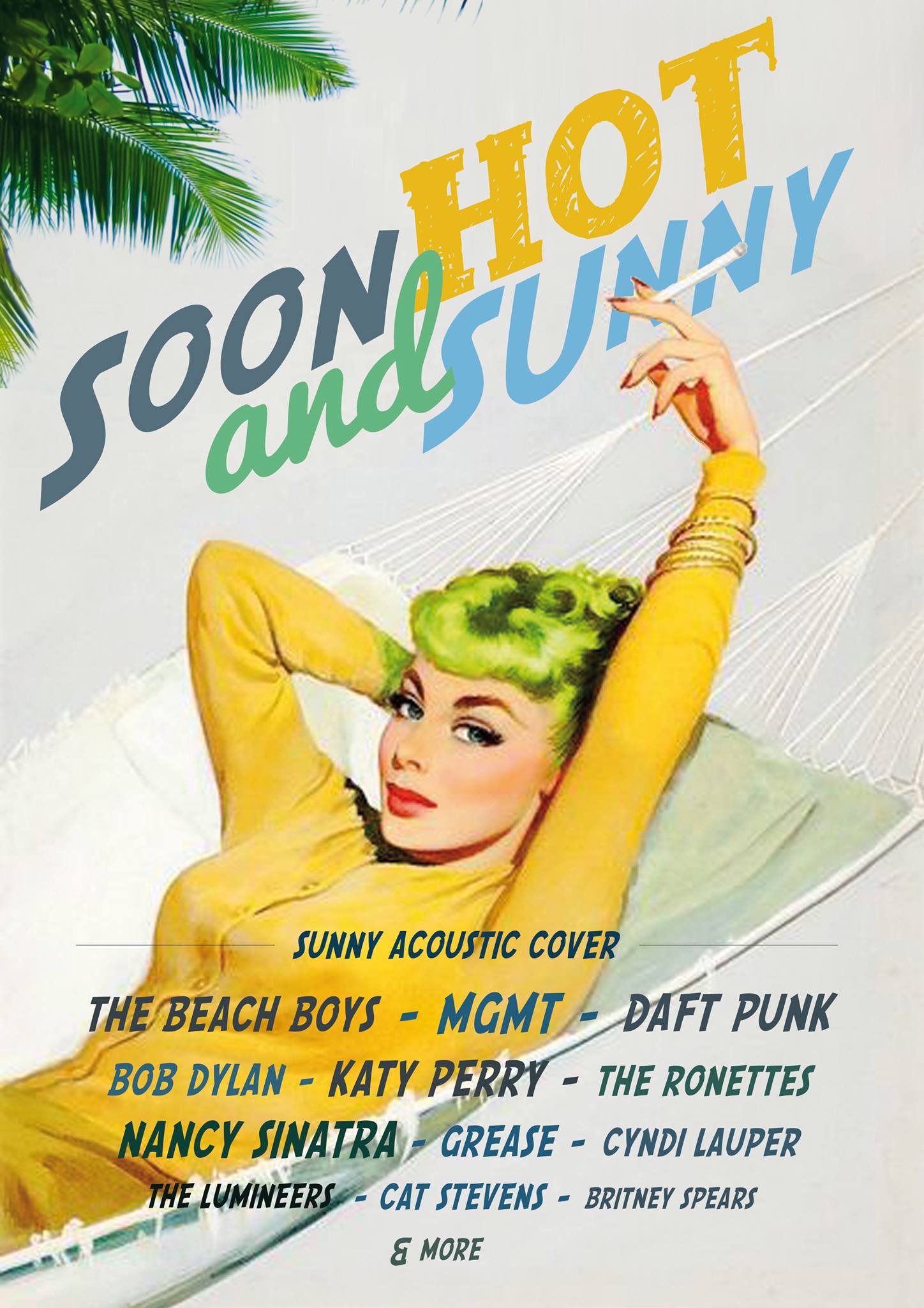 SOON HOT AND SUNNY concert au Kiviv le 5 juin